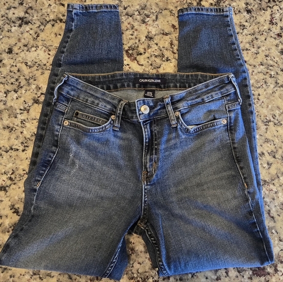 Calvin Klein Straight Leg Denim - Picture 5 of 12